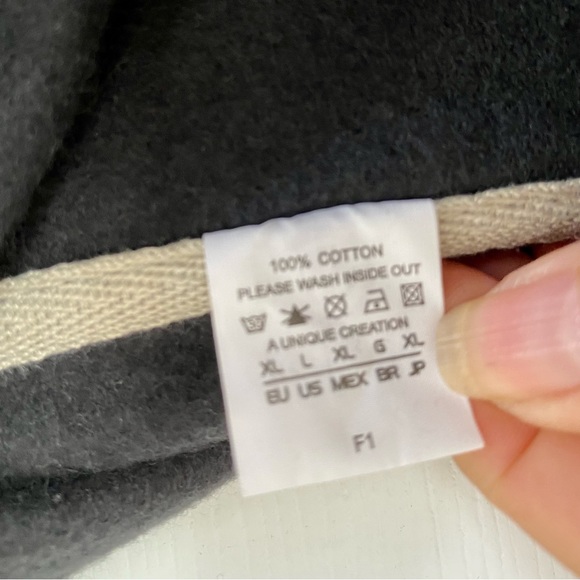 Hicloc Black Zippered JEEP Hoodie. Brand New. Never been worn. Perfect Condition - Picture 3 of 12